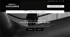 Desktop Screenshot of conciergecreative.com