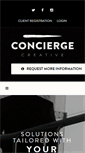 Mobile Screenshot of conciergecreative.com